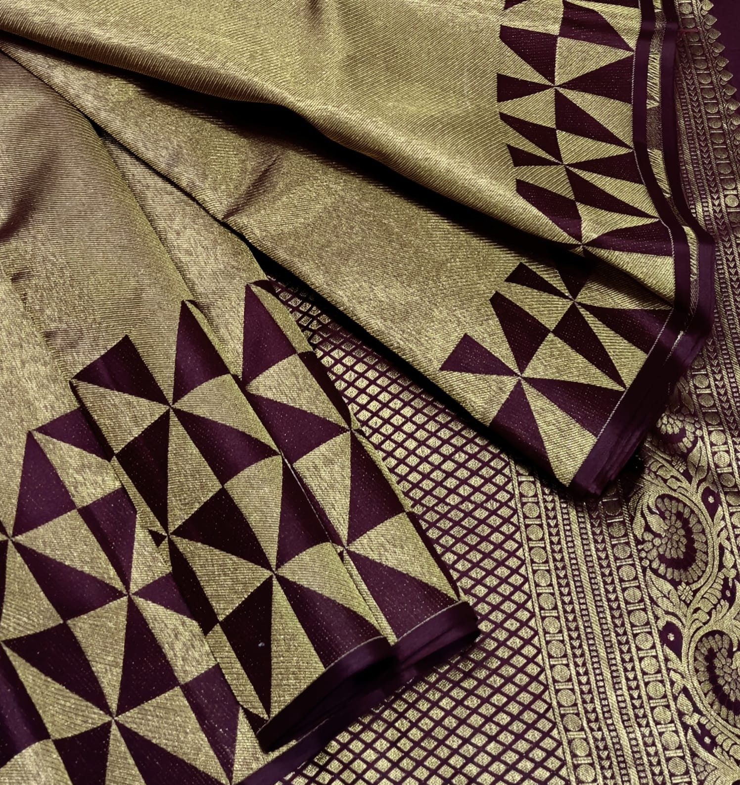 Handwoven Pure Kanchipuram Bridal Silk Saree